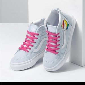 VANS KIDS SEQUIN PATCH SK8-HI